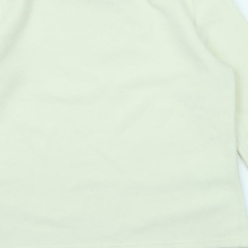 Dazy Womens Ivory Polyester Pullover Sweatshirt Size M Pullover