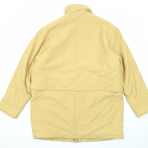 Compliments Womens Yellow Jacket Size 16 Zip