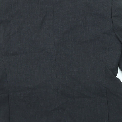 Marks and Spencer Mens Black Wool Jacket Suit Jacket Size 40 Regular
