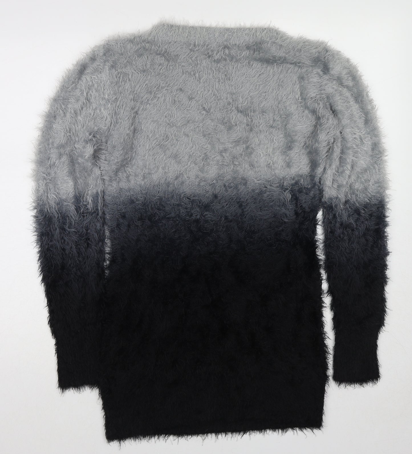 Roman Womens Multicoloured Crew Neck Polyamide Pullover Jumper Size 10