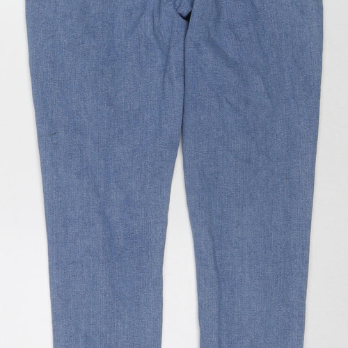 Levi's Womens Blue Cotton Skinny Jeans Size 31 in L32 in Regular Zip