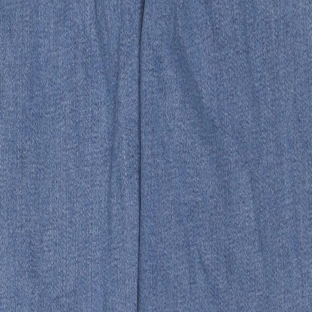 Levi's Womens Blue Cotton Skinny Jeans Size 31 in L32 in Regular Zip