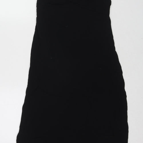 Cotton On Womens Black Polyester Maxi Size S Halter Pullover