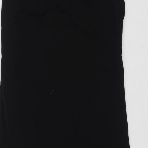 Cotton On Womens Black Polyester Maxi Size S Halter Pullover