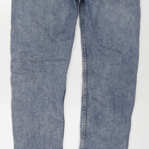 Levi's Mens Blue Cotton Skinny Jeans Size 32 in L32 in Regular Zip