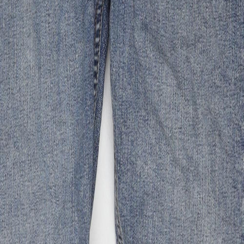 Levi's Mens Blue Cotton Skinny Jeans Size 32 in L32 in Regular Zip