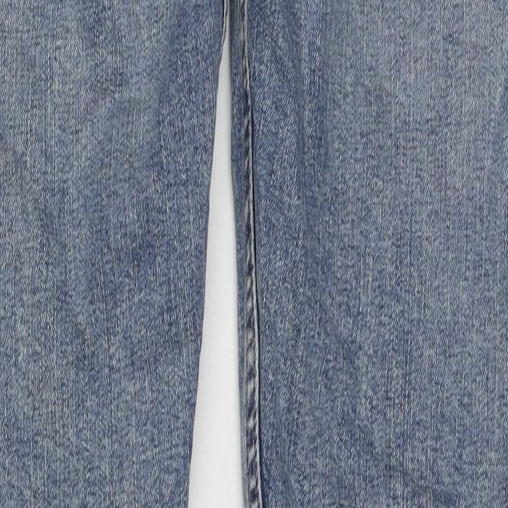 Levi's Mens Blue Cotton Skinny Jeans Size 32 in L32 in Regular Zip