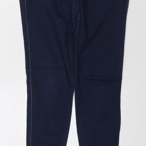 Denim & Co. Womens Blue Cotton Jegging Jeans Size 10 L31 in Regular