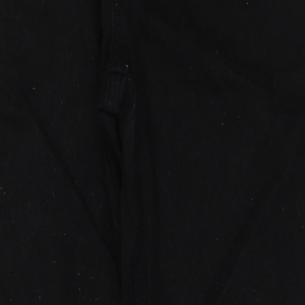 Denim & Co. Mens Black Cotton Straight Jeans Size 38 in L32 in Regular Zip