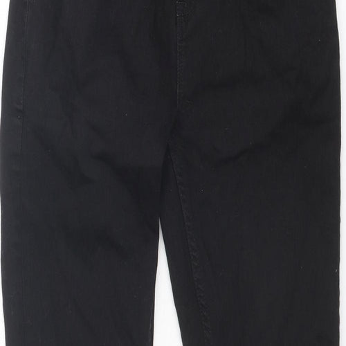NEXT Boys Black Cotton Skinny Jeans Size 14 Years L28 in Regular Zip
