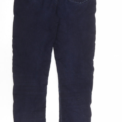 Jack Wills Mens Blue Cotton Skinny Jeans Size 28 in L30 in Regular Zip