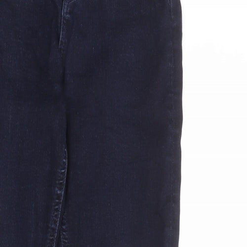 Jack Wills Mens Blue Cotton Skinny Jeans Size 28 in L30 in Regular Zip