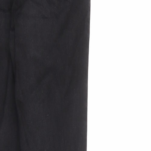 Denim & Co. Womens Black Cotton Skinny Jeans Size 4 L30 in Regular Zip