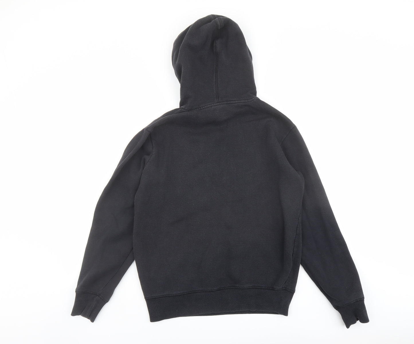 ellesse Womens Black Cotton Pullover Hoodie Size S Pullover - Ellesse Logo Drawstring Pocket