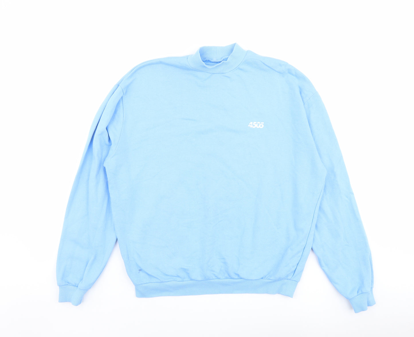 ASOS Womens Blue Cotton Pullover Sweatshirt Size 8 Pullover