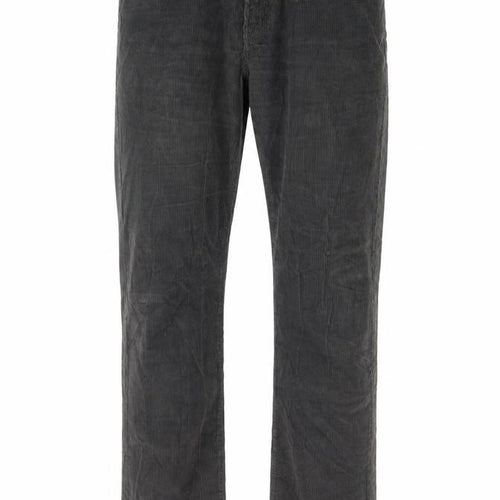 Jack Wills Mens Grey Cotton Trousers Size 34 in L32 in Regular Zip