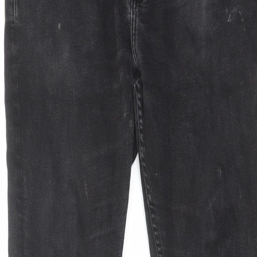DML Jeans Mens Black Cotton Skinny Jeans Size 34 in L30 in Regular Zip