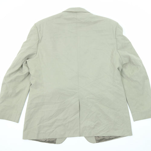 Centaur Mens Beige Cotton Jacket Suit Size 46 Regular