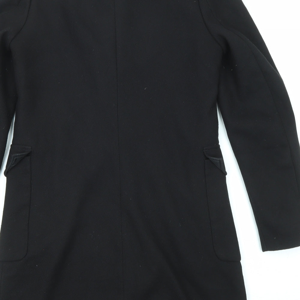 H&M Womens Black Jacket Size 10 Zip