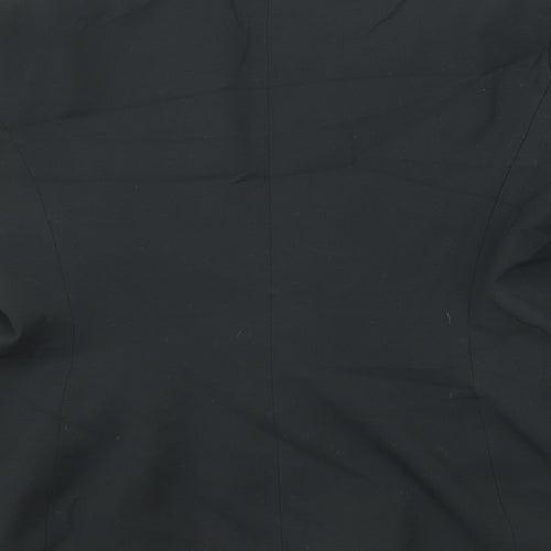 Spirit Womens Black Jacket Blazer Size 14 Button