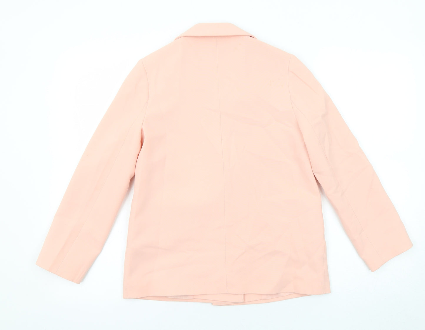 River Island Girls Pink Jacket Blazer Size 9-10 Years Button