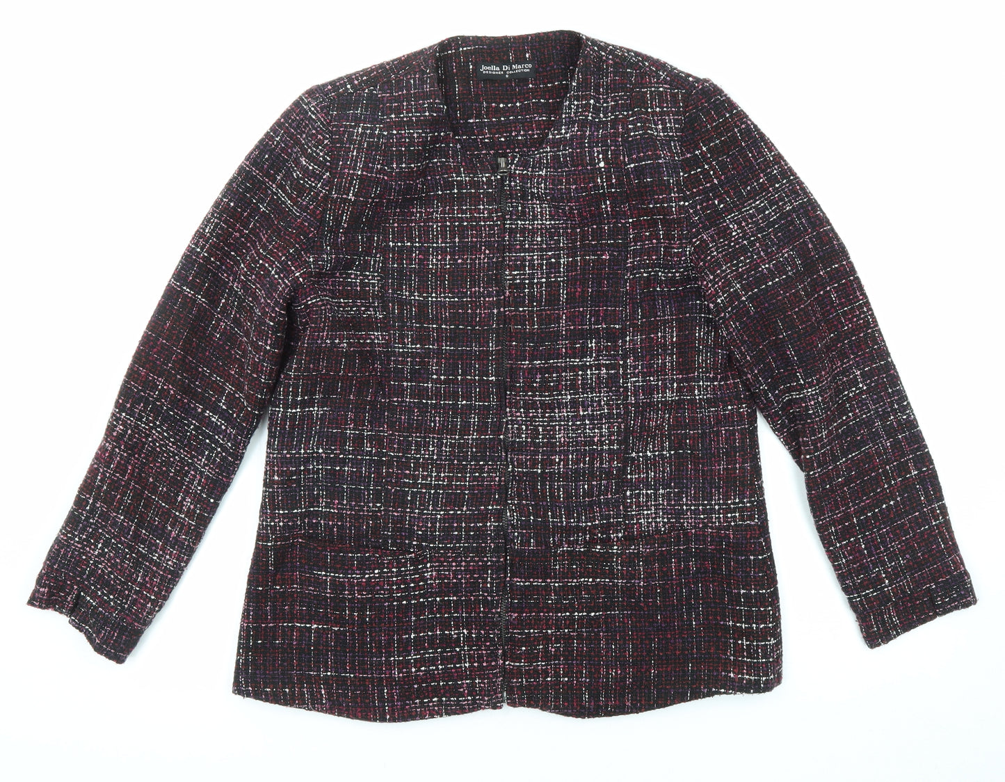 Joella Di Marco Womens Multicoloured Jacket Size S Zip