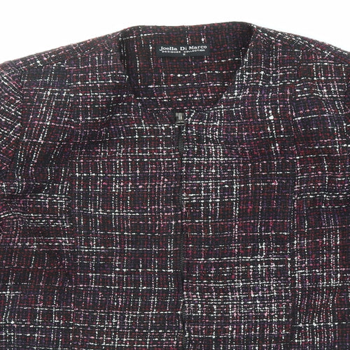 Joella Di Marco Womens Multicoloured Jacket Size S Zip