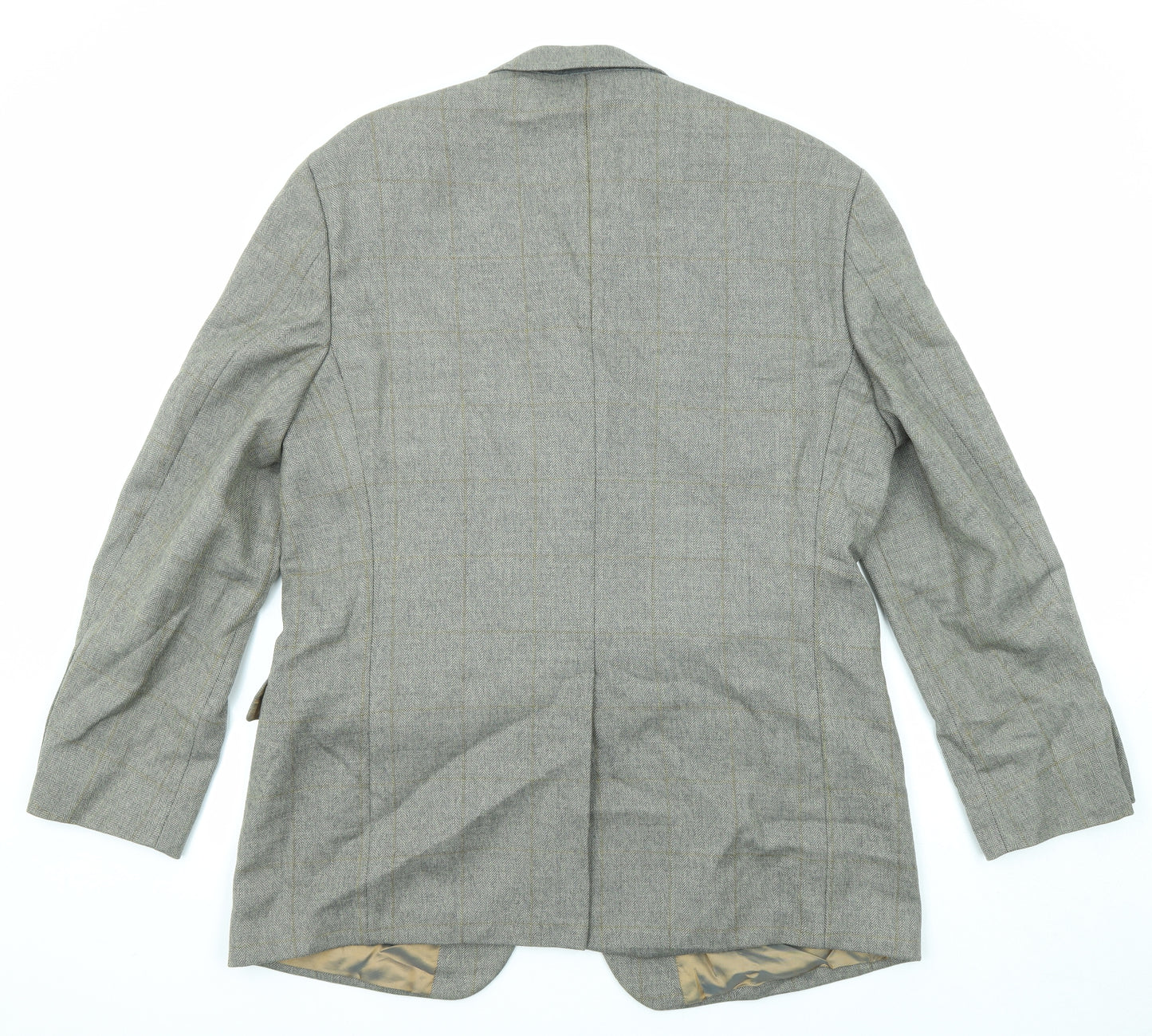 Marks and Spencer Mens Grey Wool Jacket Suit Jacket Size 42 Regular