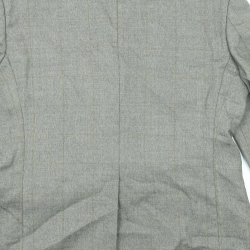 Marks and Spencer Mens Grey Wool Jacket Suit Jacket Size 42 Regular