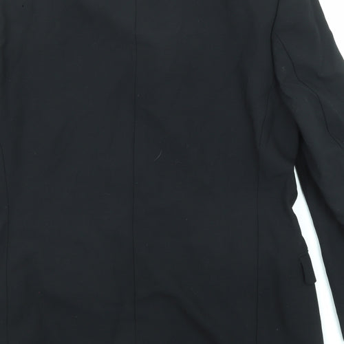 Ted Baker Mens Black Wool Jacket Suit Jacket Size 36 Regular