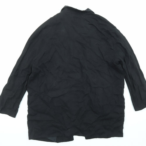 Zara Womens Black Jacket Blazer Size M