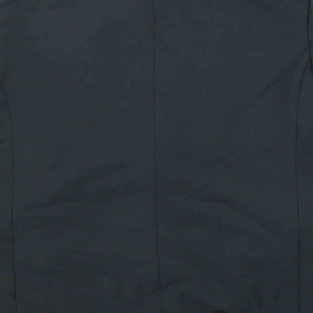 Marks and Spencer Mens Black Wool Jacket Suit Jacket Size 48 Regular