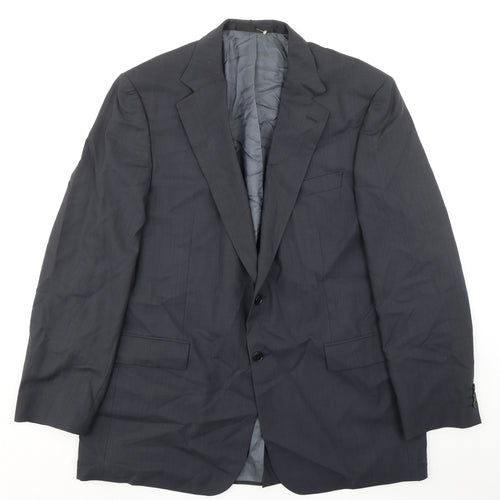 Marks and Spencer Mens Grey Wool Jacket Suit Jacket Size 44 Regular