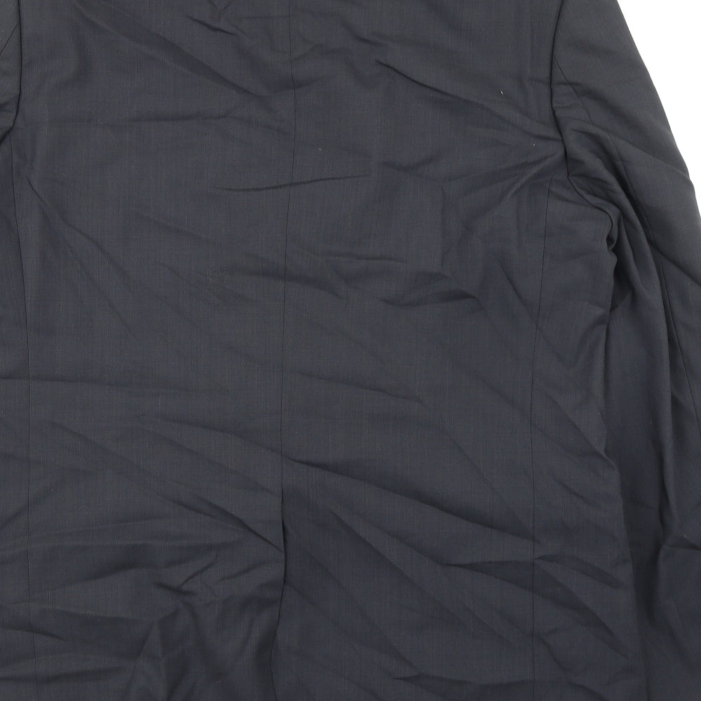 Marks and Spencer Mens Grey Wool Jacket Suit Jacket Size 44 Regular