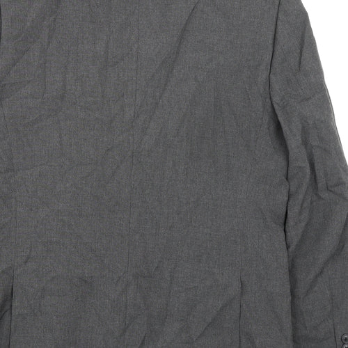 Marks and Spencer Mens Grey Polyester Jacket Suit Jacket Size 40 Regular