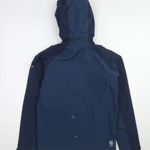 Dare 2B Boys Blue Basic Coat Coat Size 13 Years Zip