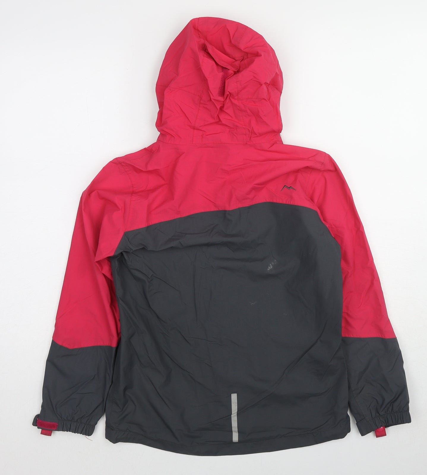 Peter Storm Girls Black Rain Coat Coat Size 9-10 Years Zip