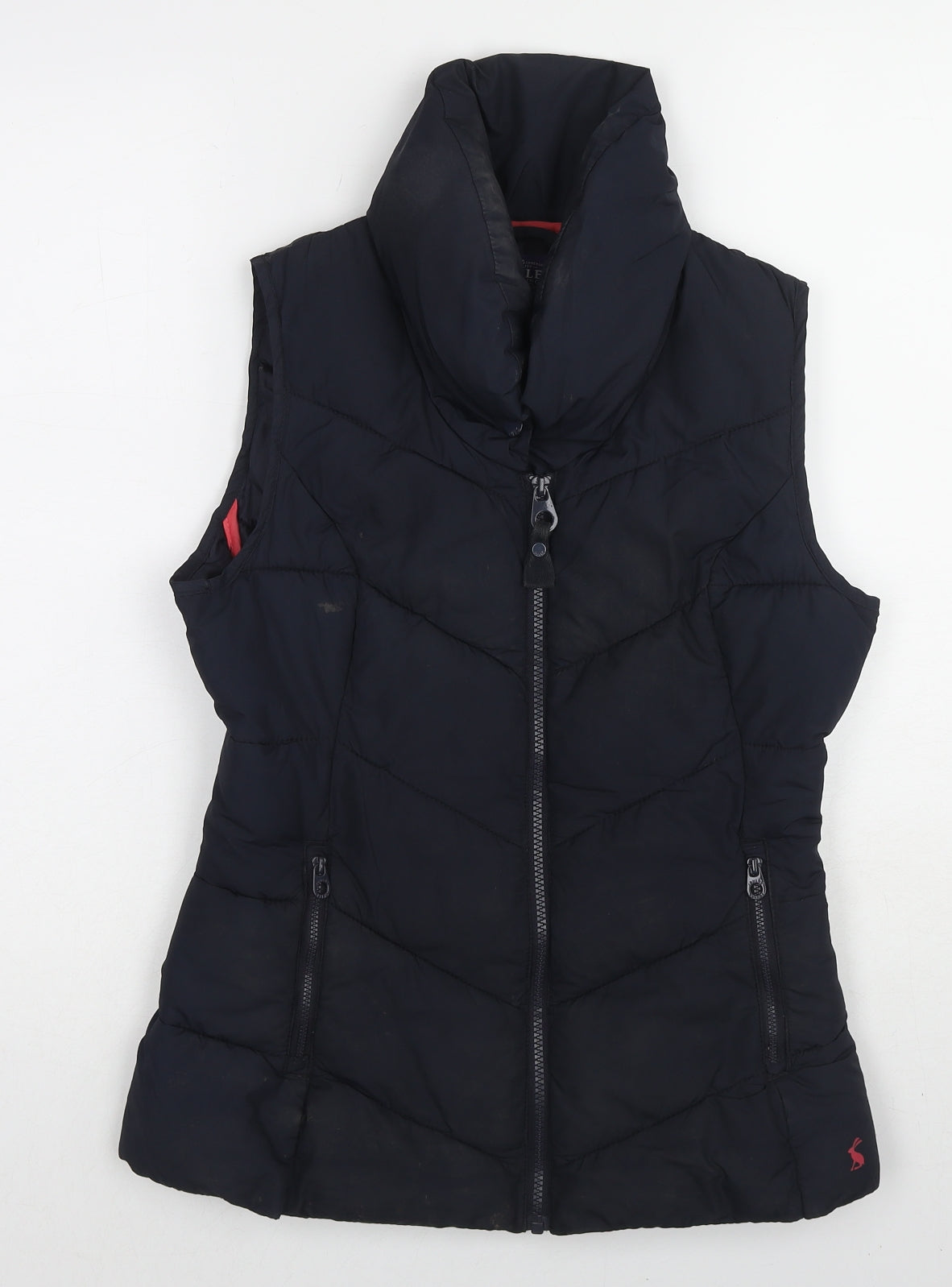 Joules Womens Blue Gilet Jacket Size 8 Zip