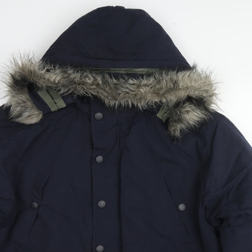 Duke Womens Blue Jacket Size L Zip