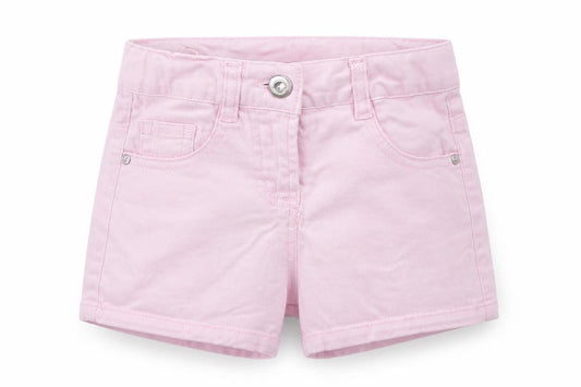 Young Dimension Girls Pink Cotton Boyfriend Shorts Size 2-3 Years L3 in Regular Zip