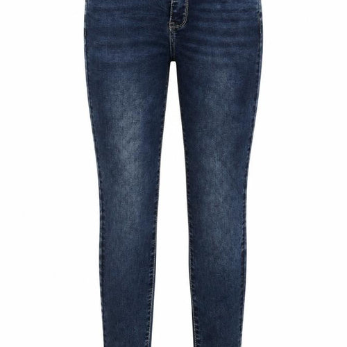 Studio Womens Blue Cotton Skinny Jeans Size 10 L28 in Regular Zip