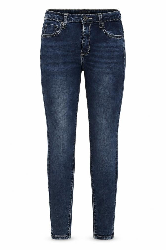 Studio Womens Blue Cotton Skinny Jeans Size 10 L28 in Regular Zip