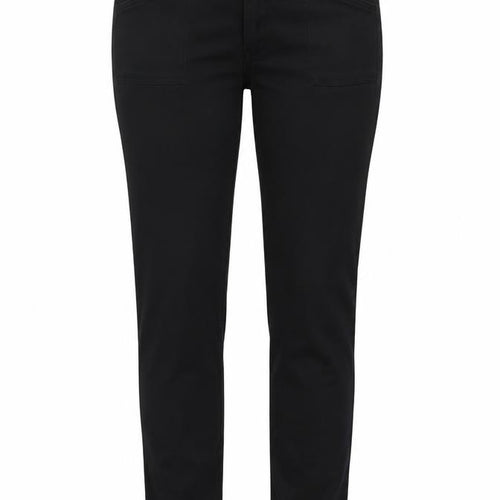 NEXT Womens Black Cotton Skinny Jeans Size 12 L30 in Regular Zip