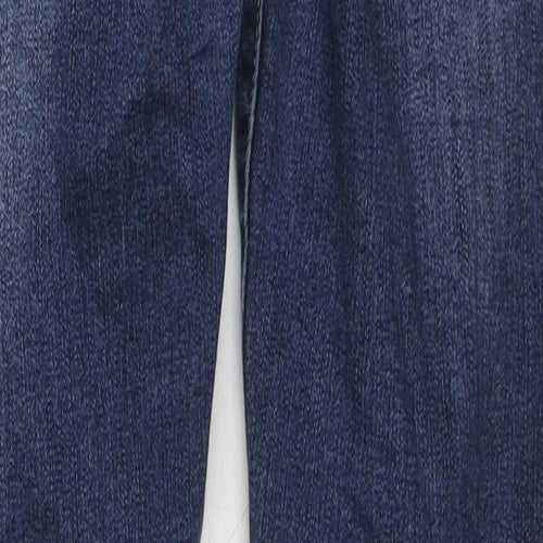 Fashion Jeans Womens Blue Cotton Skinny Jeans Size 12 L28 in Regular Zip