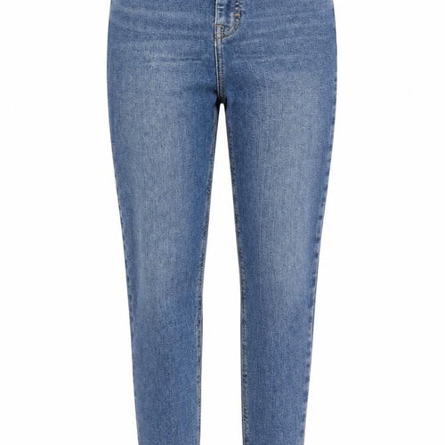 Topshop Womens Blue Cotton Skinny Jeans Size 28 in L32 in Regular Zip
