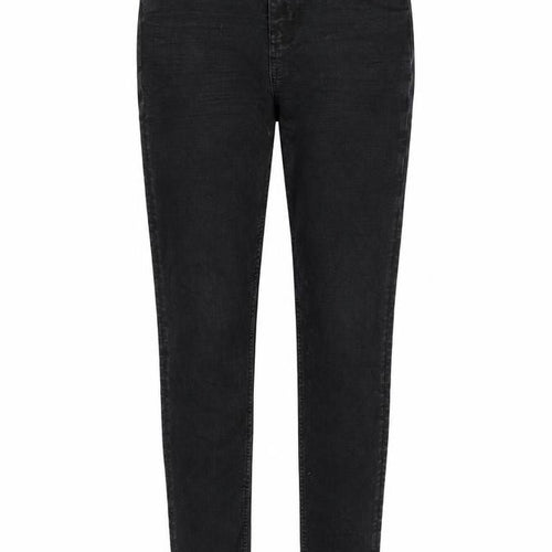 Marks and Spencer Womens Black Cotton Skinny Jeans Size 10 L29 in Slim Zip