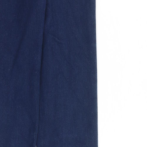 TU Girls Blue Cotton Skinny Jeans Size 12 Years L27 in Slim Zip