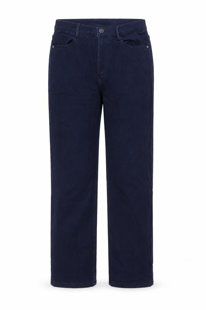 Roma Womens Blue Cotton Straight Jeans Size 32 in L29 in Regular Zip