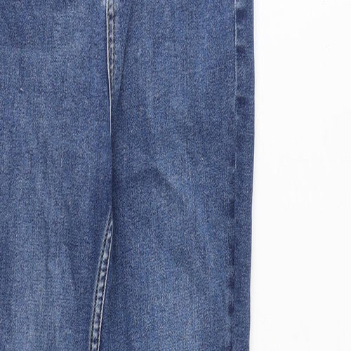 Oasis Womens Blue Cotton Skinny Jeans Size 6 L26 in Slim Zip