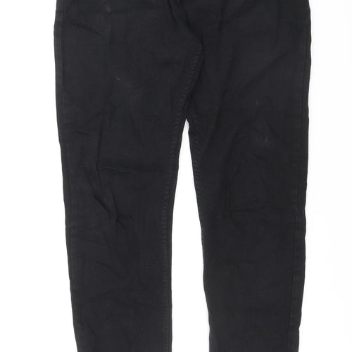 Denim & Co. Mens Black Cotton Skinny Jeans Size 34 in L31 in Regular Zip